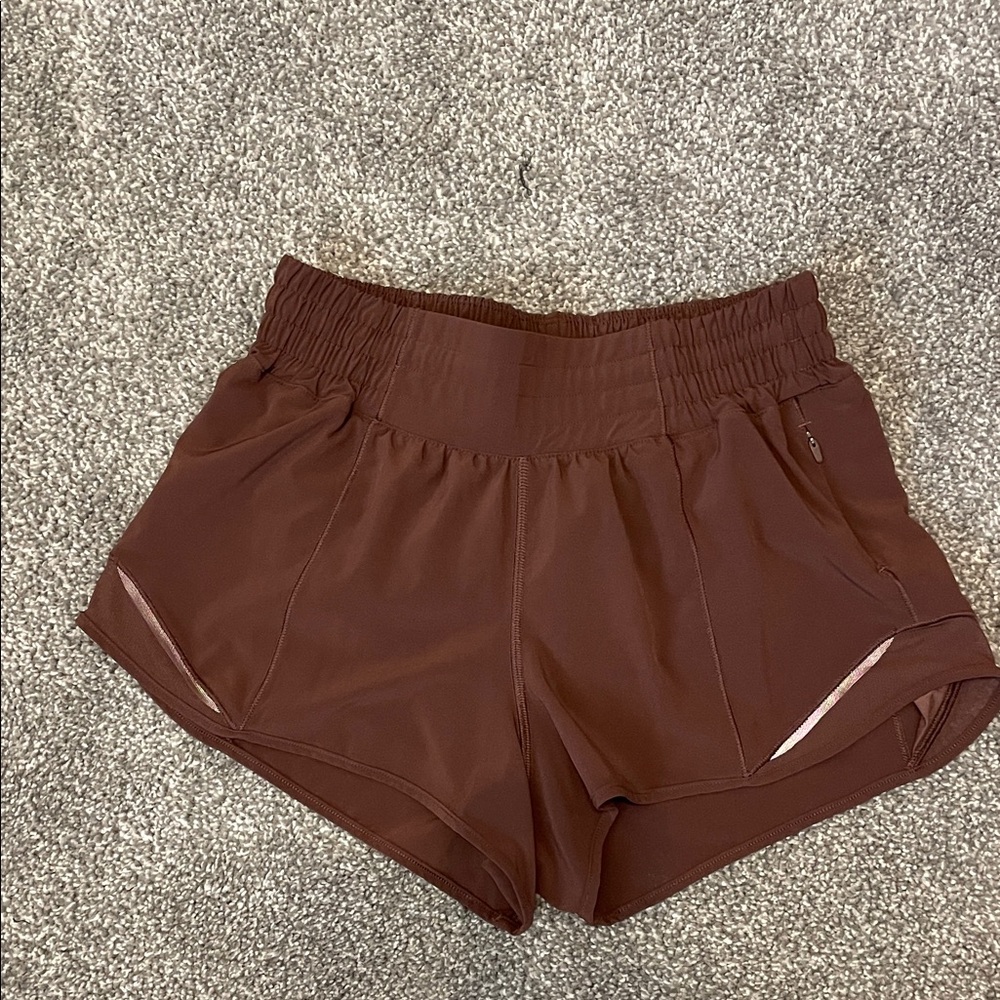 Lululemon High Rise Hottie Hot Shorts